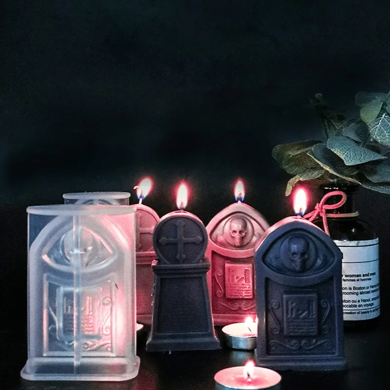 Candle Making Kit Diy - 2026 New model Halloween Skull Silicone
