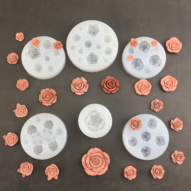 Candle Making Tutorial - 3D Rose Flower Shape Leaf Silicone