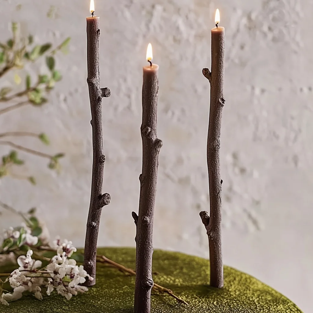 Candle Making Kit Diy - DIY Long Branch Shaped Candle Silicone
