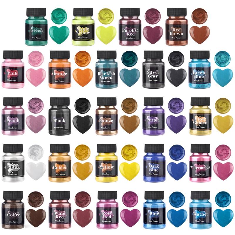 Candle Dye Chip - 50ml Resin Pigment Filler Pearlescent Powder