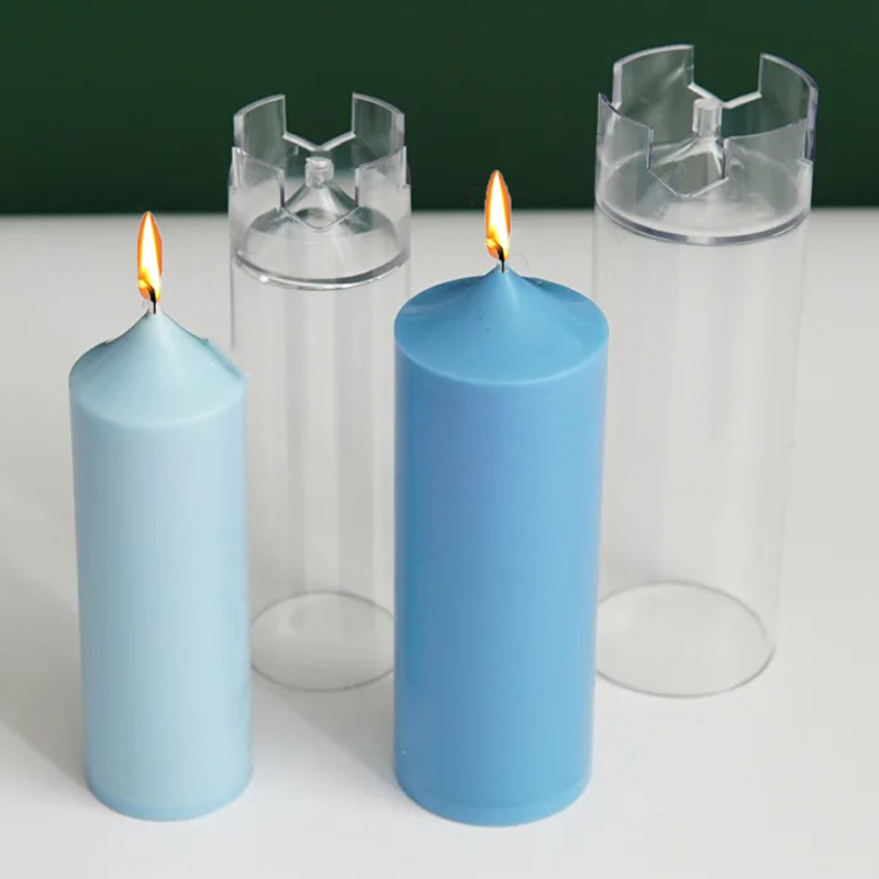 Candle Making Kit Diy - 3D Spire Cylinder Candle Mold DIY