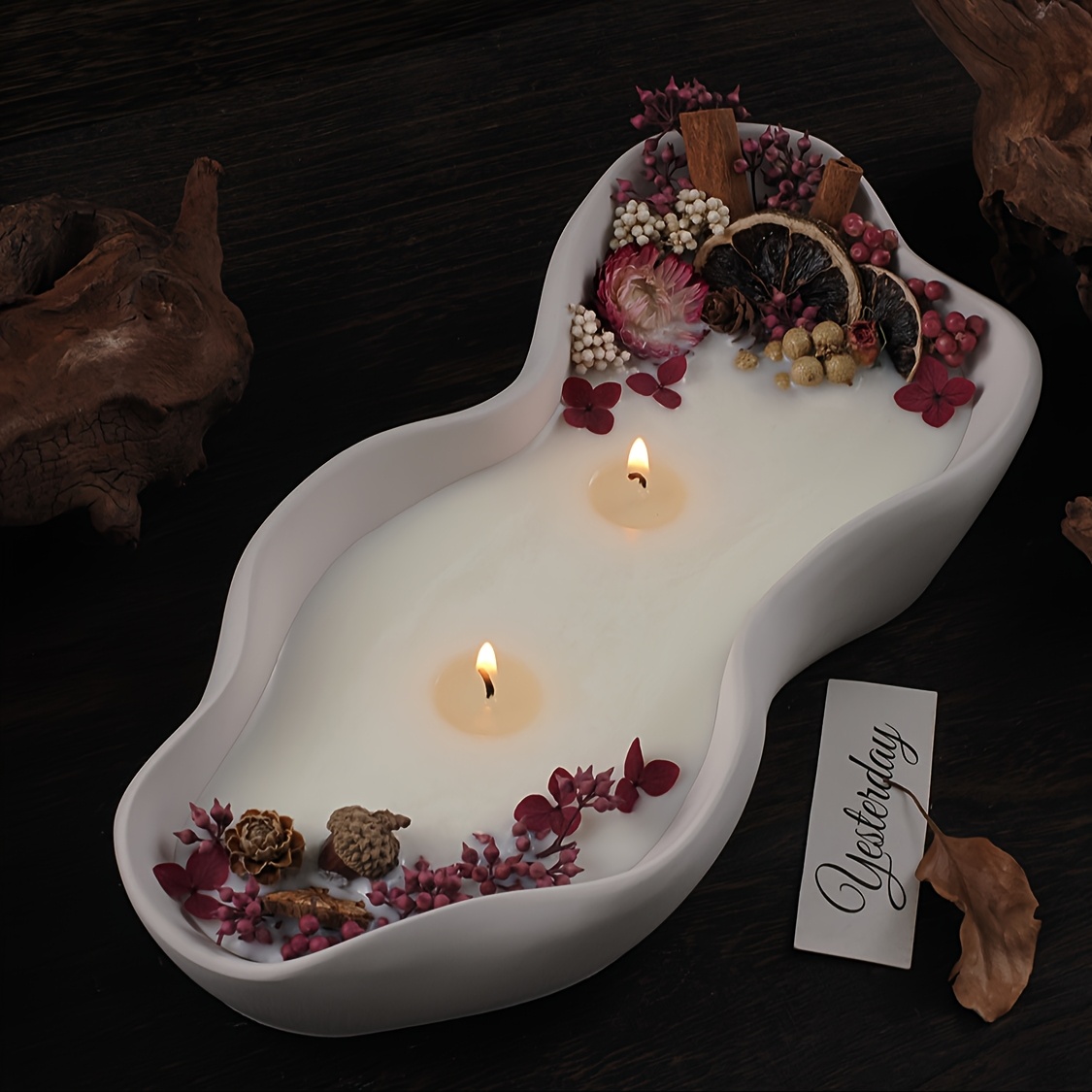 1 Large Irregular Oval Silicon - Candle Making Vessels ulasan dan harga