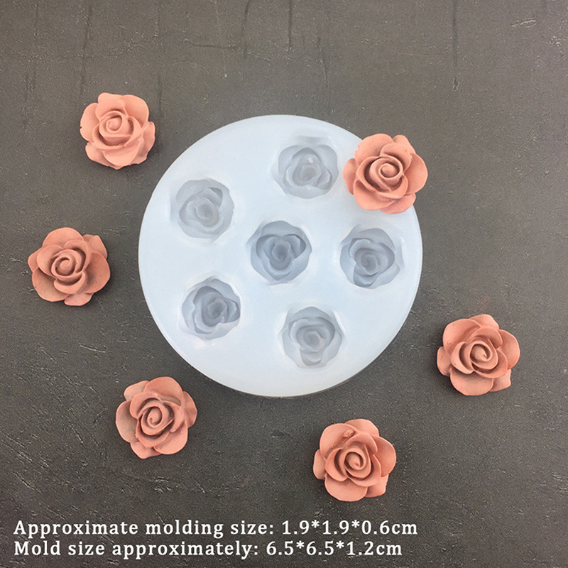 3D Rose Flower Shape Leaf Sili - Candle Making Tutorial ulasan dan harga