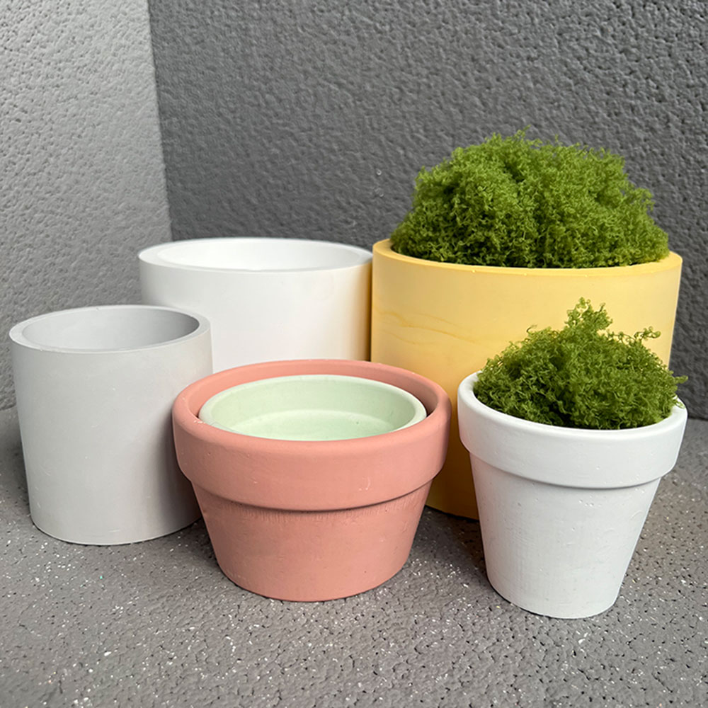 Large Silicone Planter Molds C - Candle Making Vessels ulasan dan harga