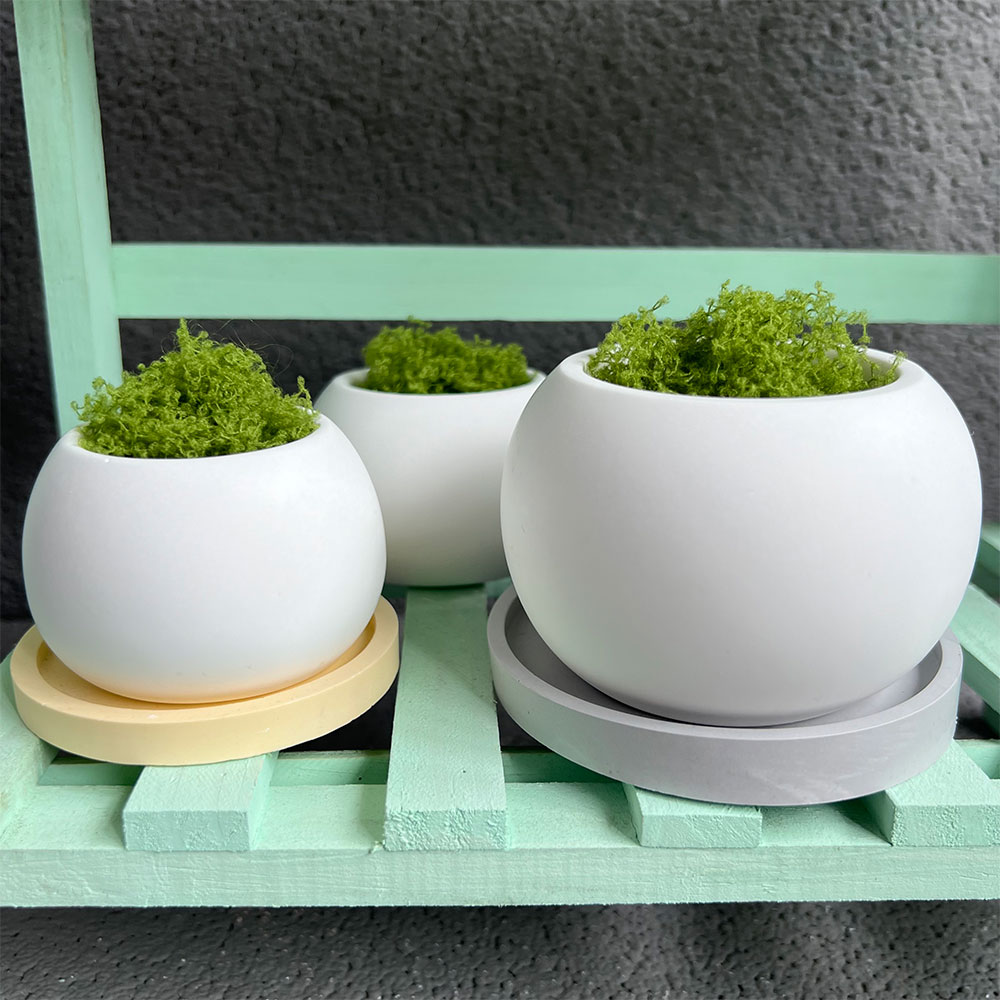 Large Silicone Planter Molds C - Candle Making Vessels ulasan dan harga