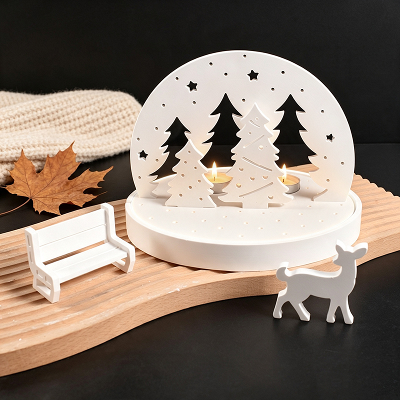 Christmas Elk Tealight Candle  - Candle Making Tutorial ulasan dan harga
