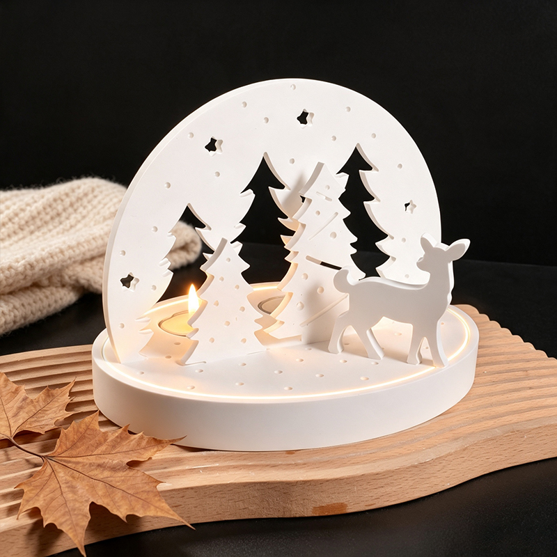 Christmas Elk Tealight Candle  - Candle Making Tutorial ulasan dan harga