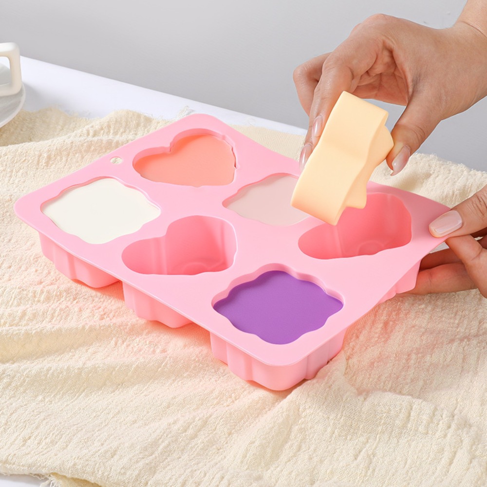 Square Heart Shape Silicone Mo - Candle Making Wax Melter ulasan dan harga