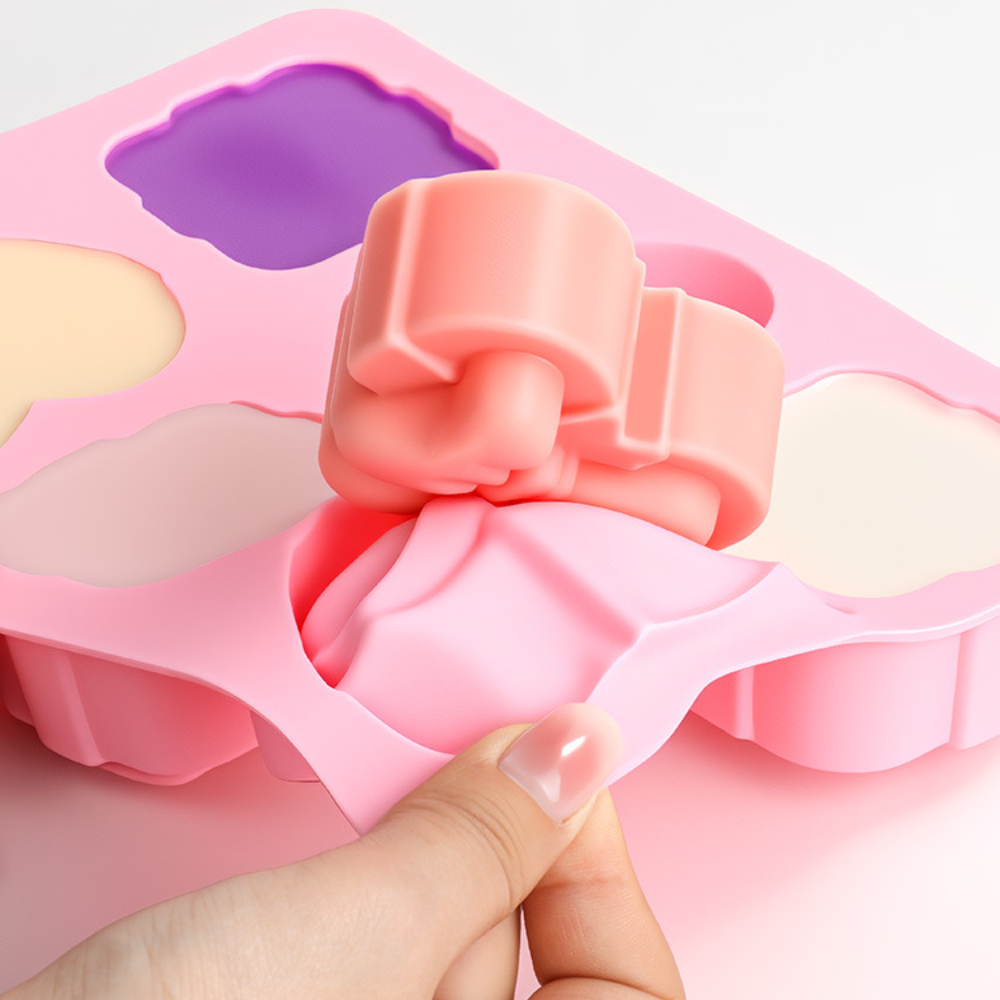 Square Heart Shape Silicone Mo - Candle Making Wax Melter ulasan dan harga