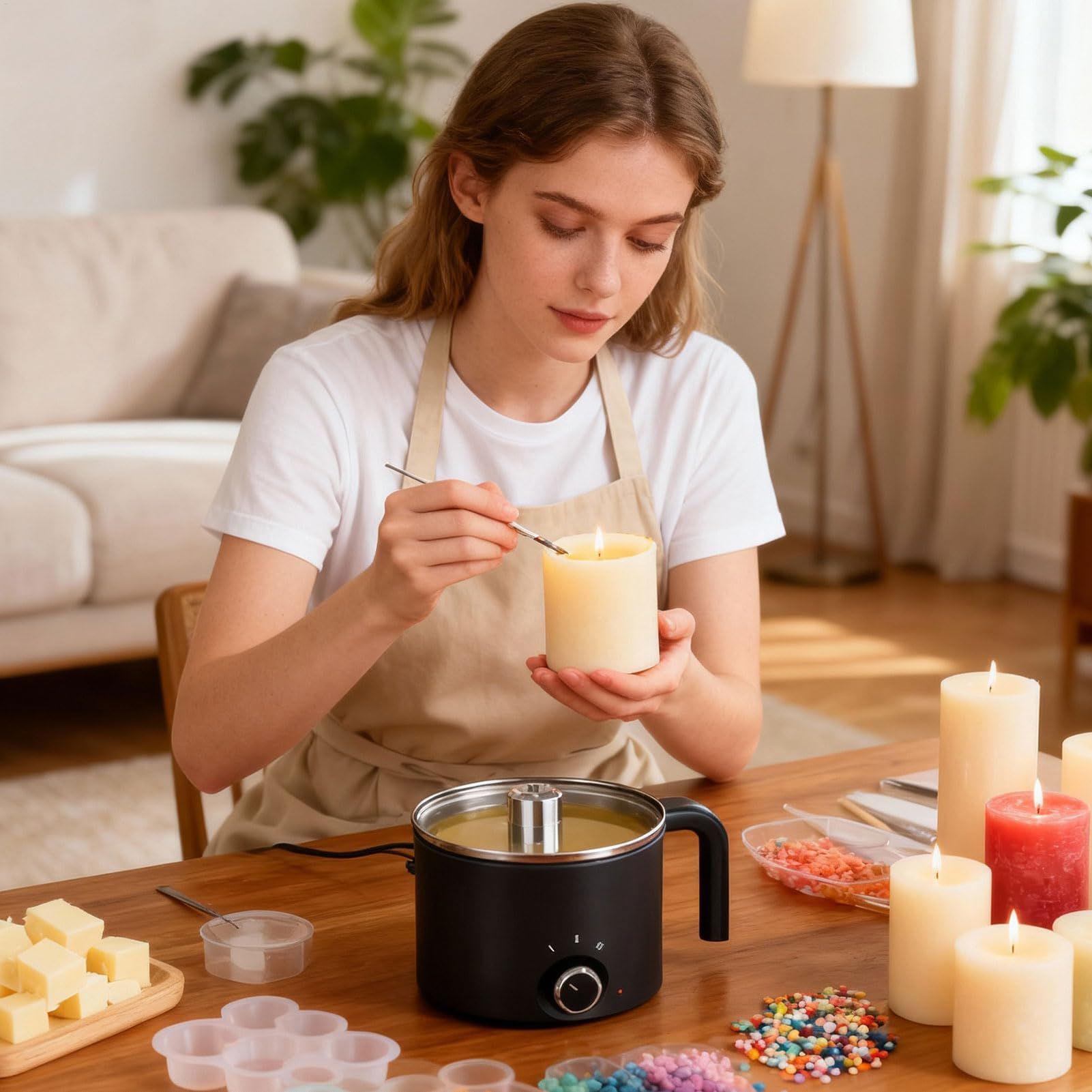 1.5L Wax Melting Pot Candle Wa - Candle Making Vessels ulasan dan harga