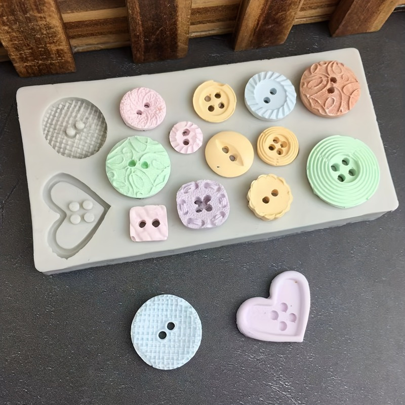 Buttons Shape Silicone Mold Si - Candle Making Tutorial ulasan dan harga
