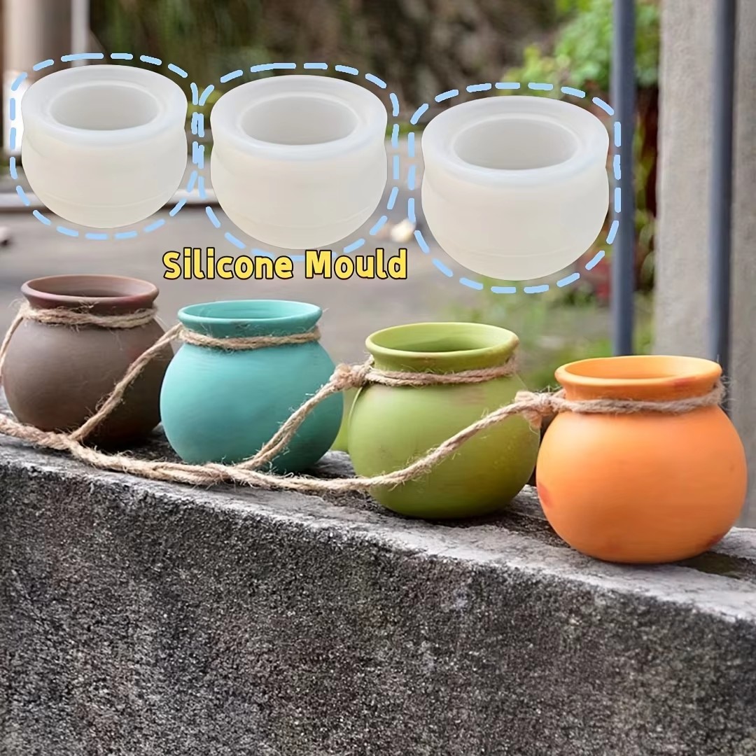 Silicone Flower Pot Molds, Res - Candle Making Tutorial ulasan dan harga