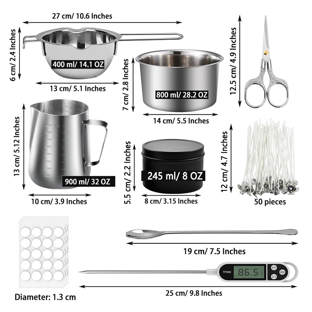 Glintmos DIY Candle Making Kit - Candle Making Kit Diy ulasan dan harga