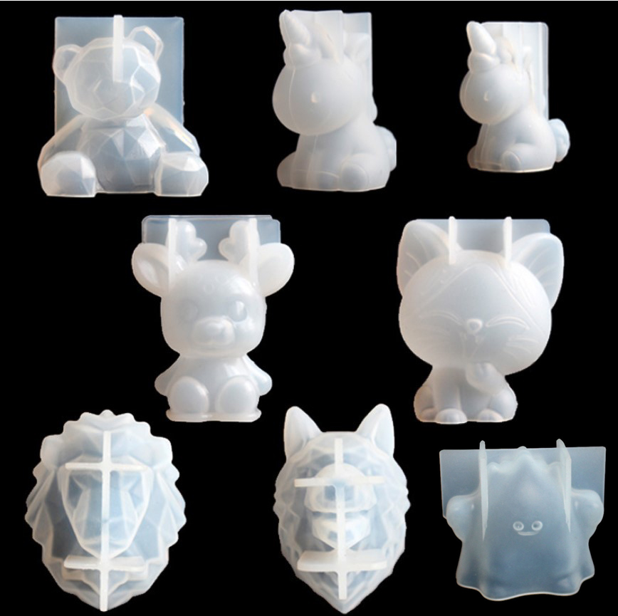 Transparent Unicorn Silicone E - Candle Making Tutorial ulasan dan harga