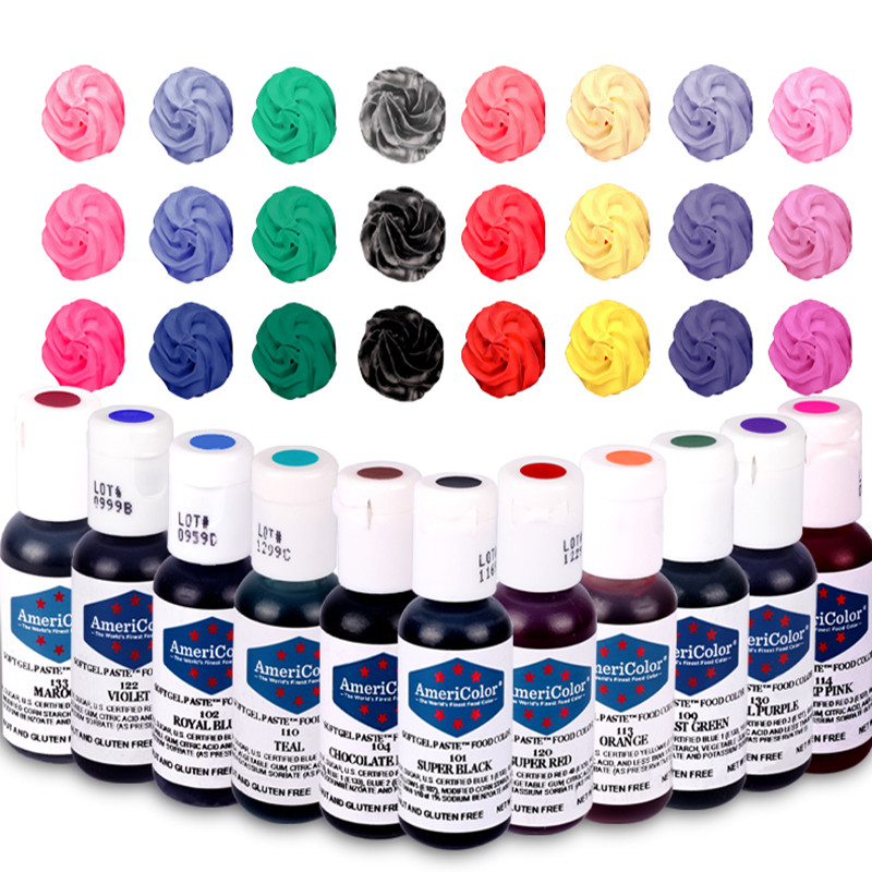 Americolor 22 colors Food Grad - Candle Dye Chip ulasan dan harga