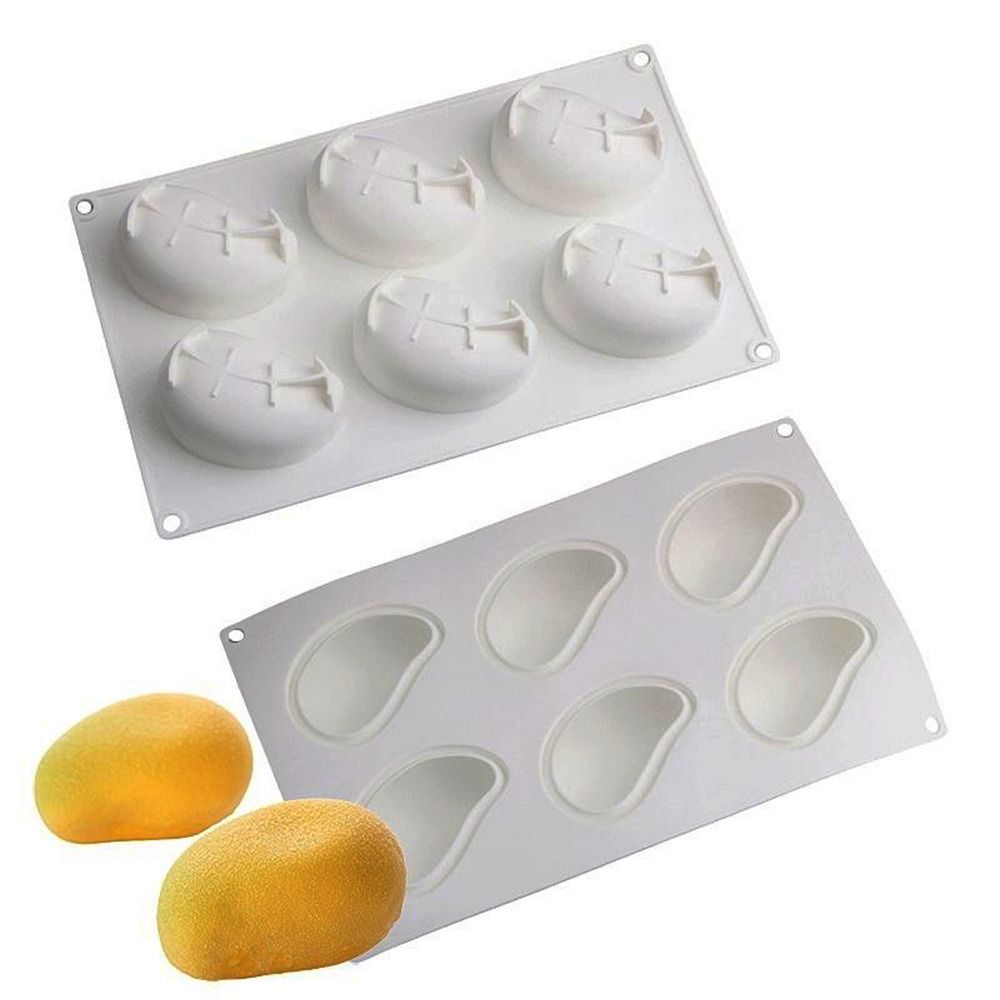 6 Cavity Mango Shaped Cake Mol - Candle Making Tutorial ulasan dan harga