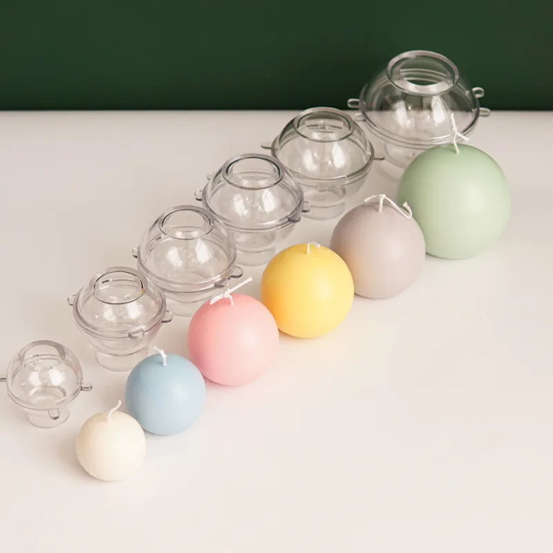 5-8cm Spherical Candle Plastic - Candle Making Kit Diy ulasan dan harga