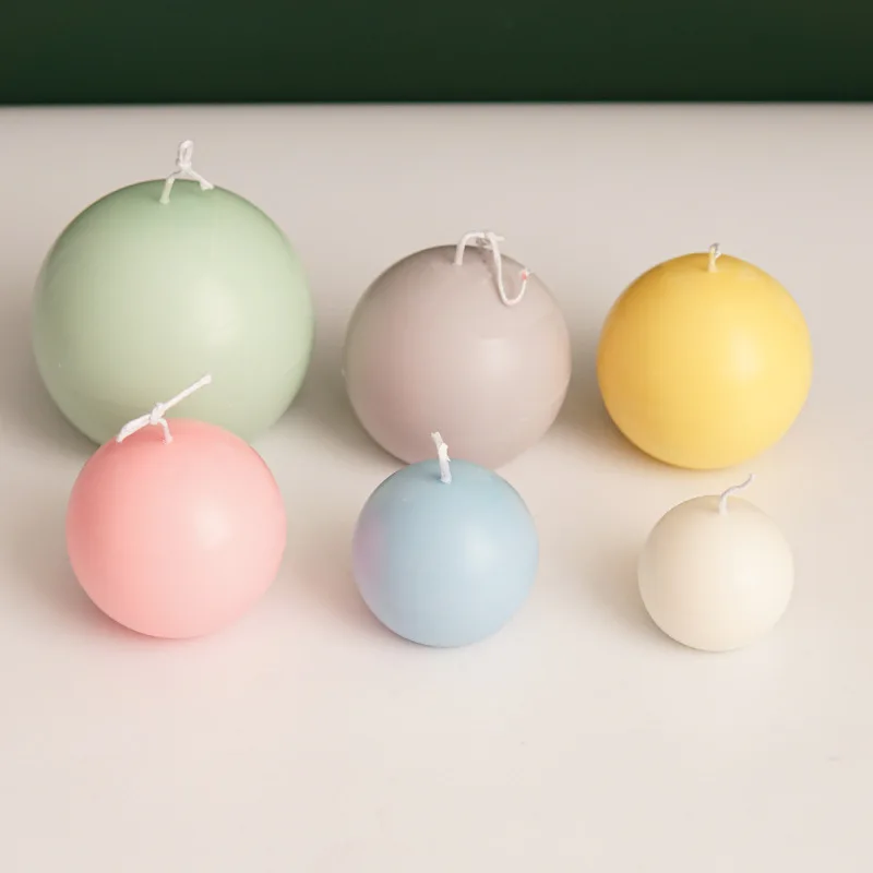 5-8cm Spherical Candle Plastic - Candle Making Kit Diy ulasan dan harga