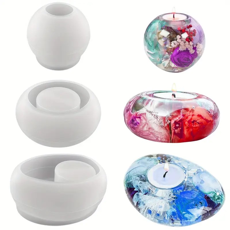 Tealight Candle Holder Resin S - Candle Making Tutorial ulasan dan harga