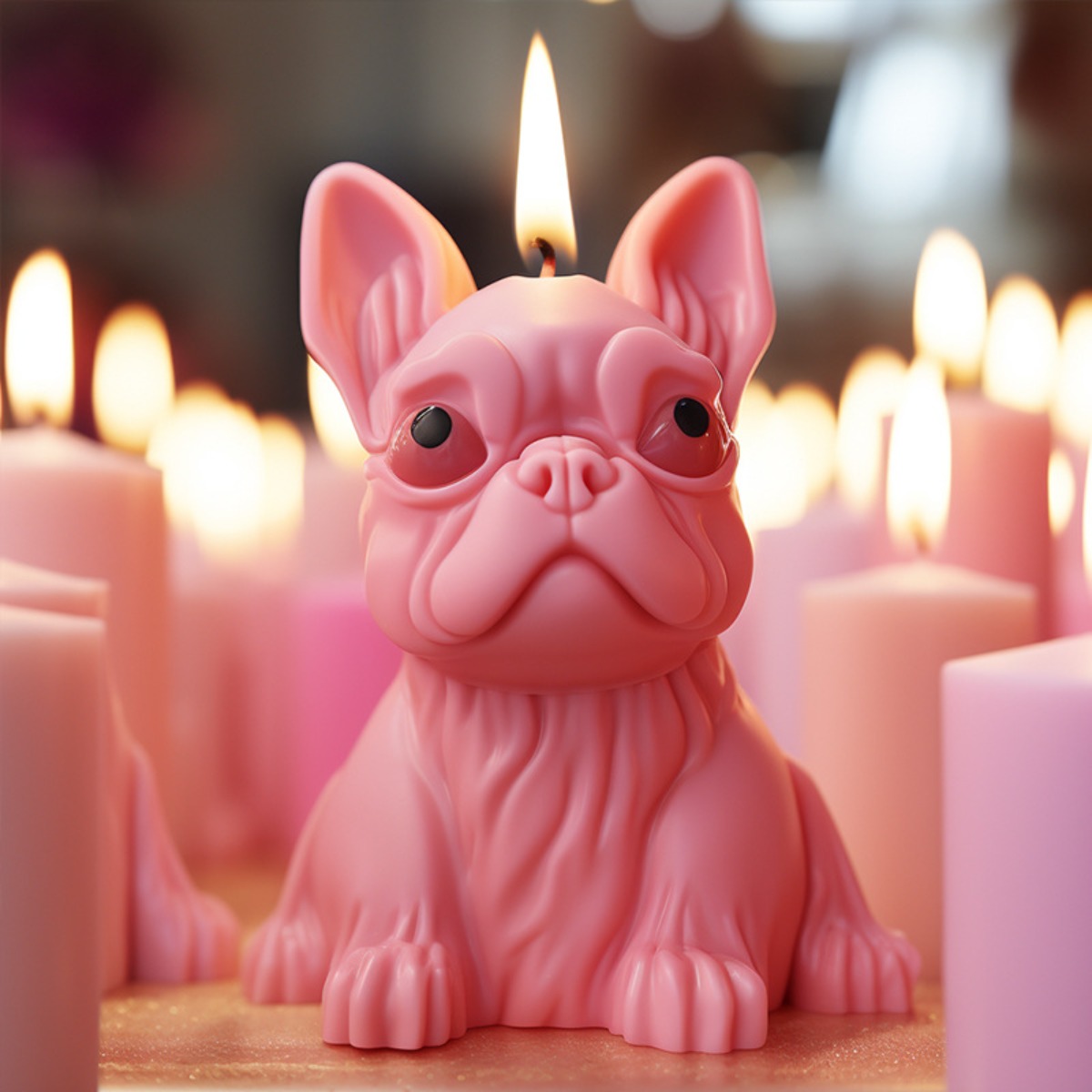 Pekingese Puppy Pug Animal Can - Candle Making Kit Diy ulasan dan harga