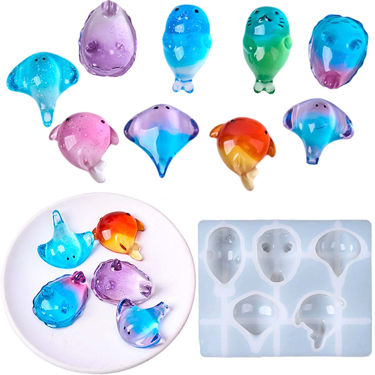 3D Healing Kawaii Manta Ray Wh - Candle Making Tutorial ulasan dan harga