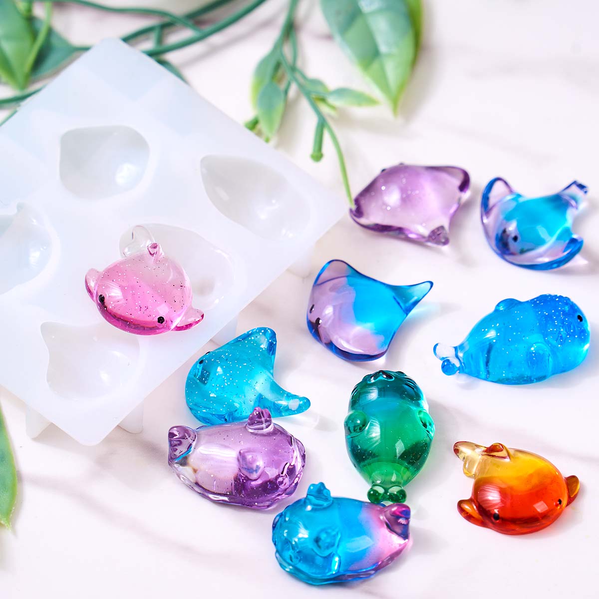 3D Healing Kawaii Manta Ray Wh - Candle Making Tutorial ulasan dan harga