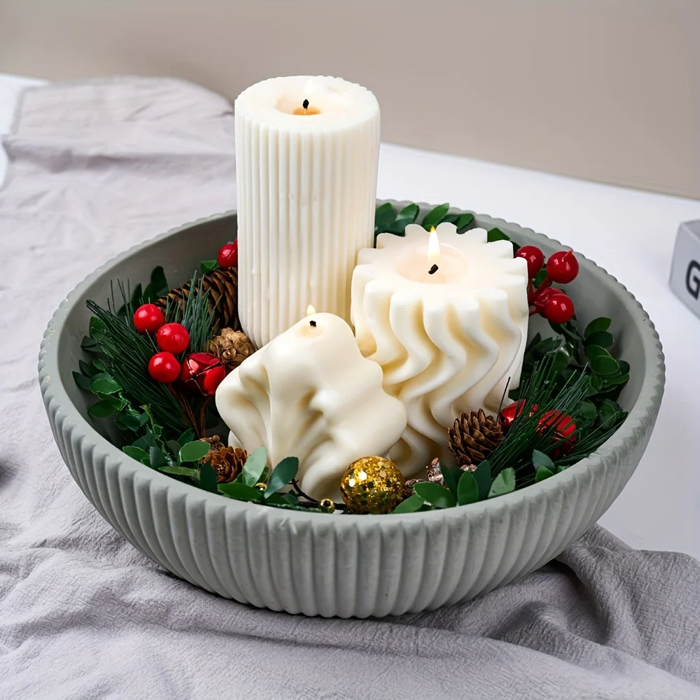 1 Ring Silicone Mould for Epox - Candle Making Vessels ulasan dan harga