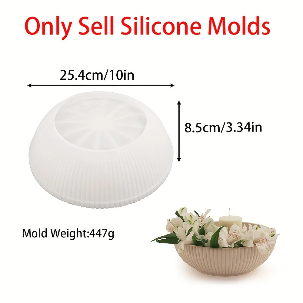 1 Ring Silicone Mould for Epox - Candle Making Vessels ulasan dan harga