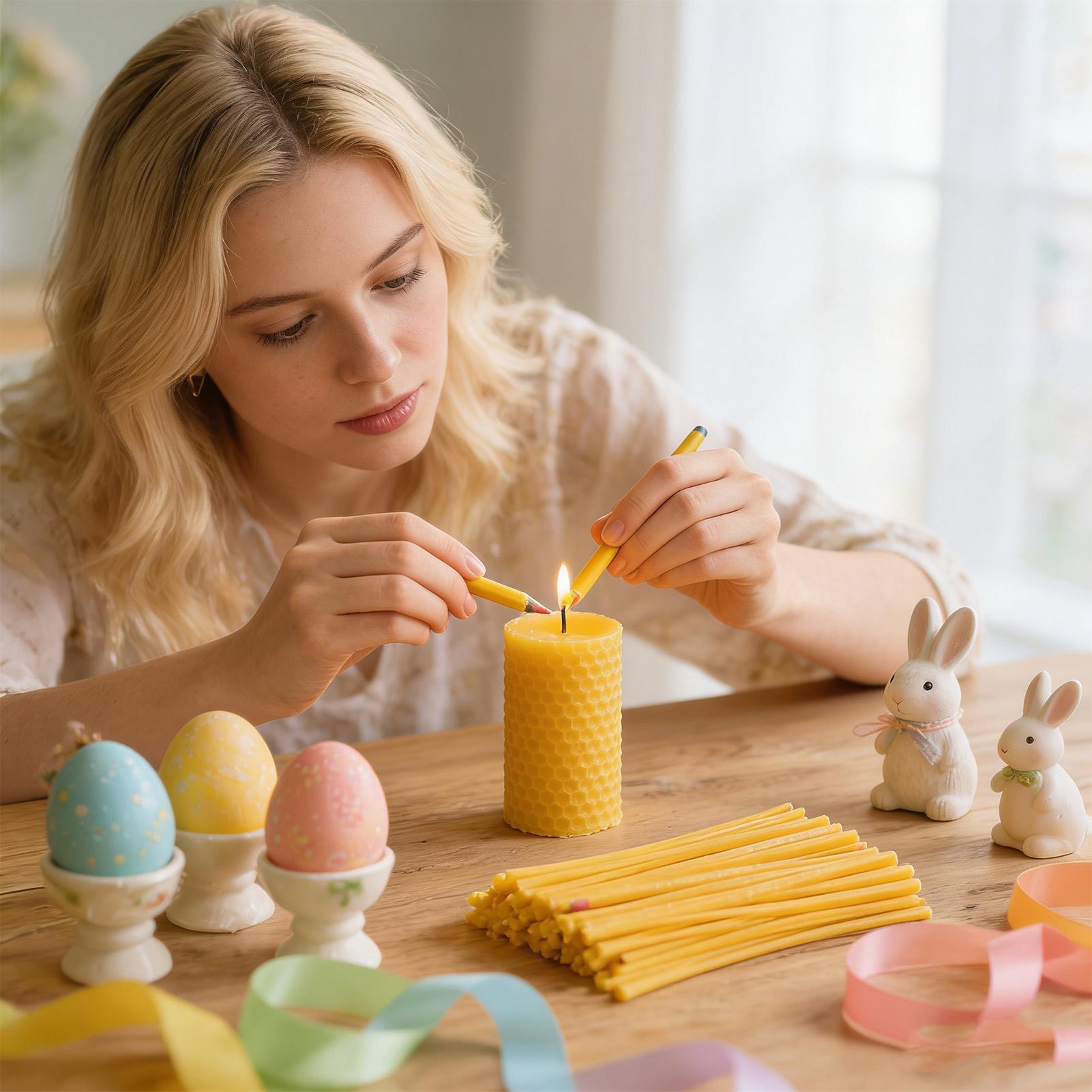Egg Decorating Beeswax Sticks  - Candle Making Kit Diy ulasan dan harga