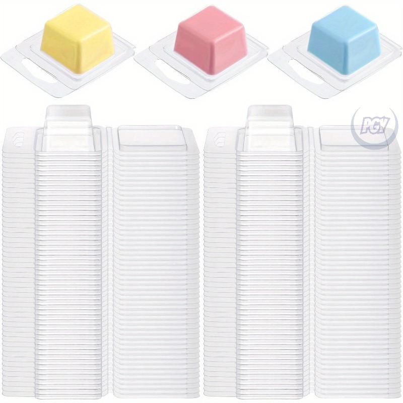 20/50pcs Clear Plastic Wax Mel - Candle Making Vessels ulasan dan harga