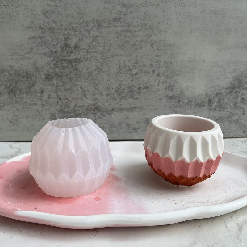 Small Round Meat Planter Silic - Candle Making Vessels ulasan dan harga