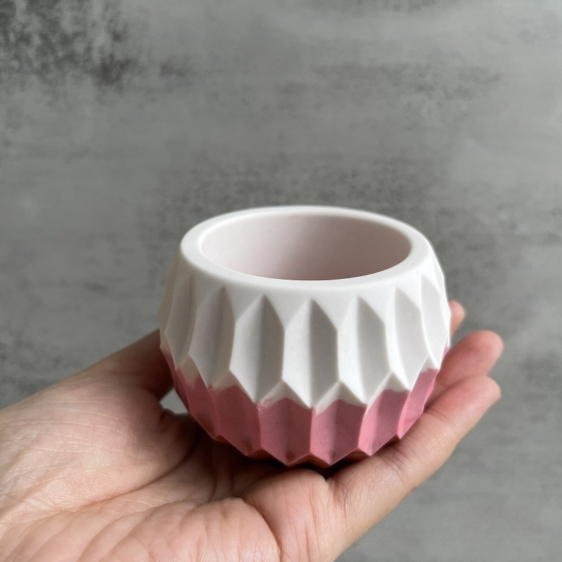 Small Round Meat Planter Silic - Candle Making Vessels ulasan dan harga