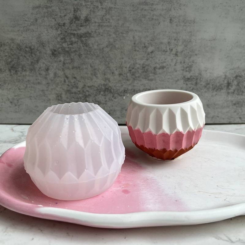 Small Round Meat Planter Silic - Candle Making Vessels ulasan dan harga