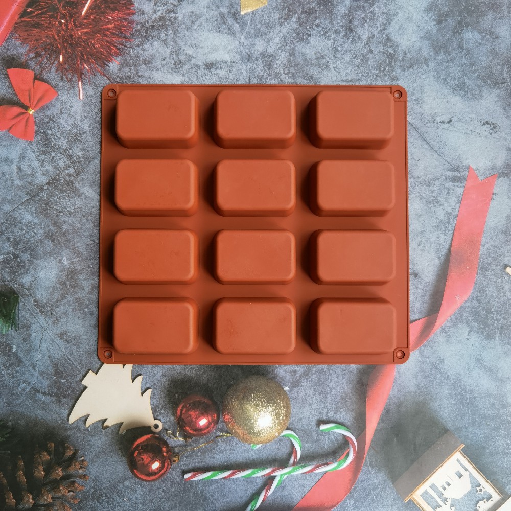 12 Cavity Square Silicone Soap - Candle Making Wax Melter ulasan dan harga