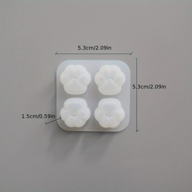 1Cat Paw Pattern Silicone Mold - Candle Making Tutorial ulasan dan harga