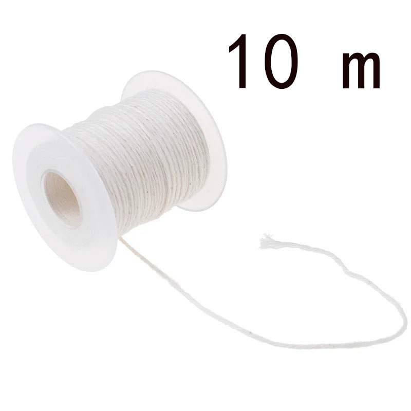 DIY Wax Core 61 M Long Cotton  - Candle Making Kit Diy ulasan dan harga