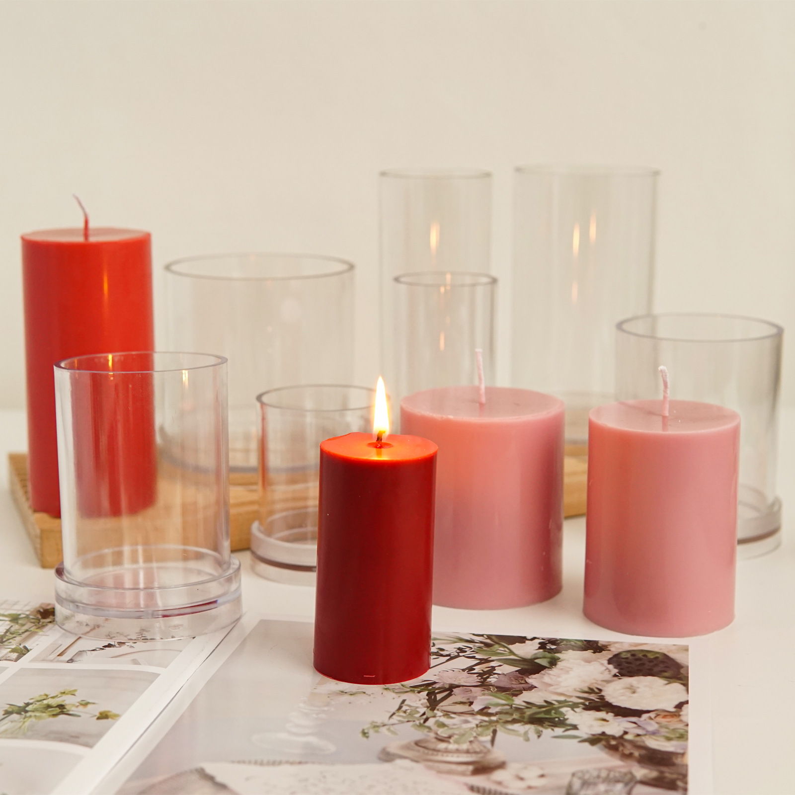 Various 3D Cylindrical Candle  - Candle Making Kit Diy ulasan dan harga