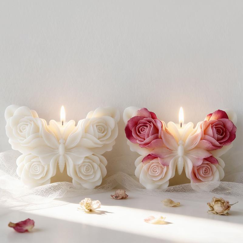 DIY Rose Butterfly Form Silico - Candle Making Tutorial ulasan dan harga