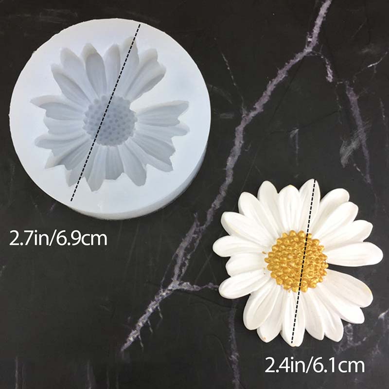 DIY Candle Silicone Mold Daisy - Candle Making Wax Melter ulasan dan harga
