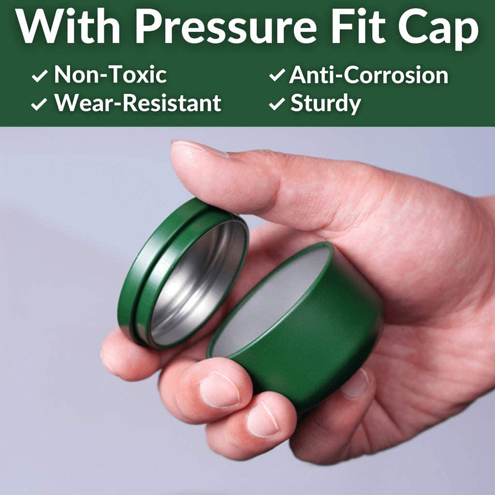 Tea Can with Airtight Lids Tin - Candle Making Vessels ulasan dan harga