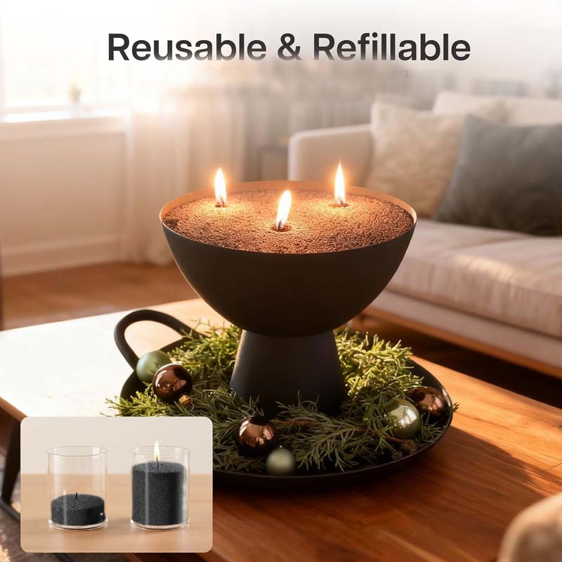 Black Candle Sand with Wick, 2 - Candle Making Wax Melter ulasan dan harga
