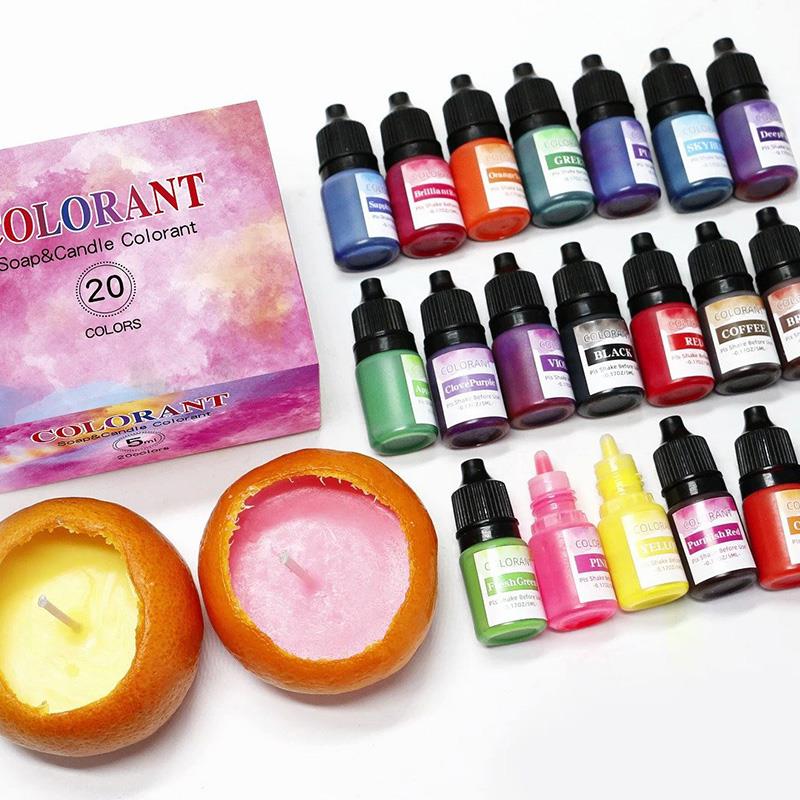 20/24Colors Candle Dyes Pigmen - Candle Dye Chip ulasan dan harga