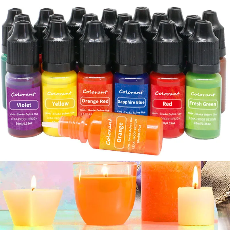 20 Colors High Concentration H - Candle Dye Chip ulasan dan harga